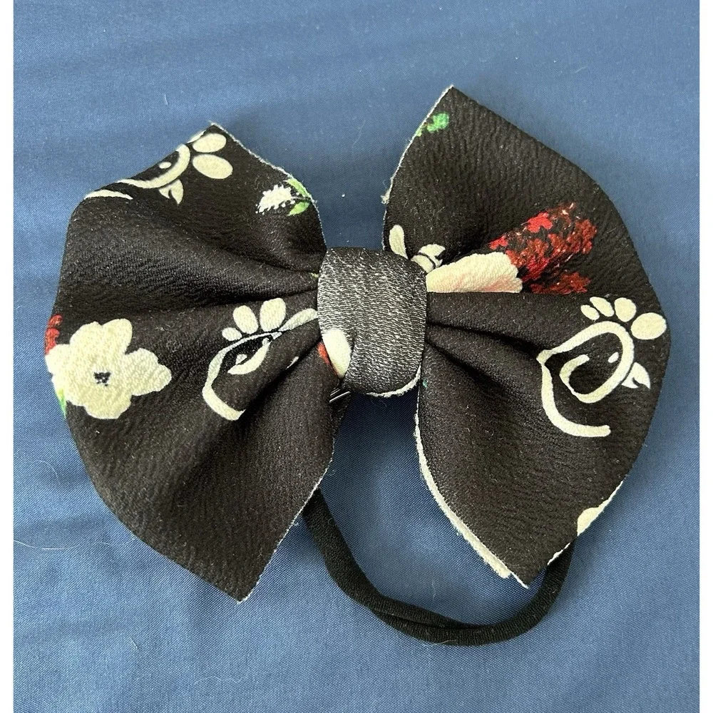 Lot 2 Chic Fil-A‎ Cow Hair Bows Eat More Chicken Baby Girls Animal Soft Headband